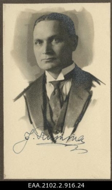 Jaan Rumma portree. 1926